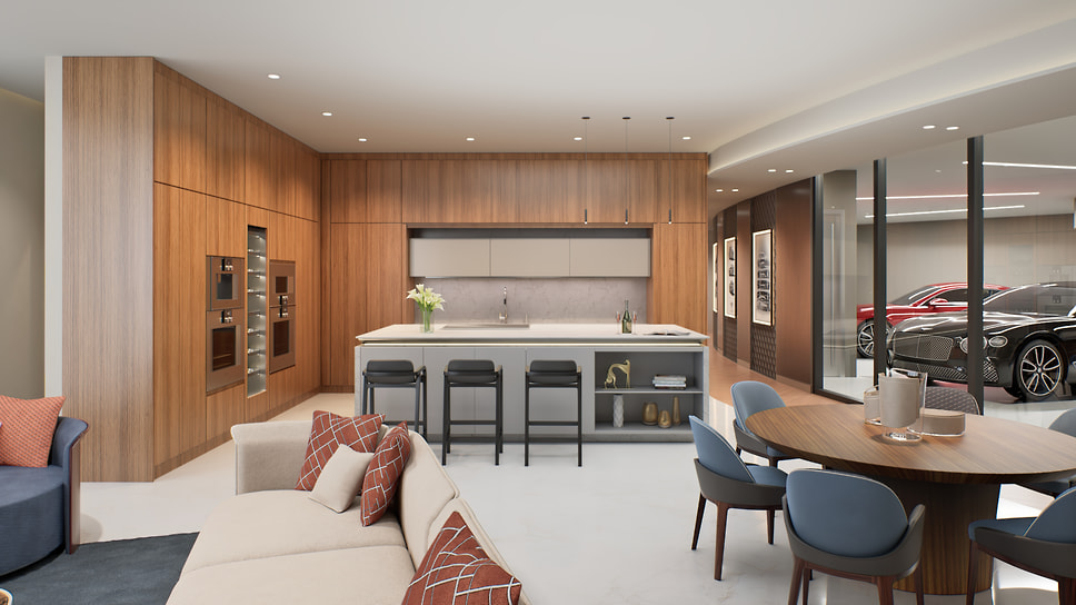 Интерьеры Bentley Residences Miami