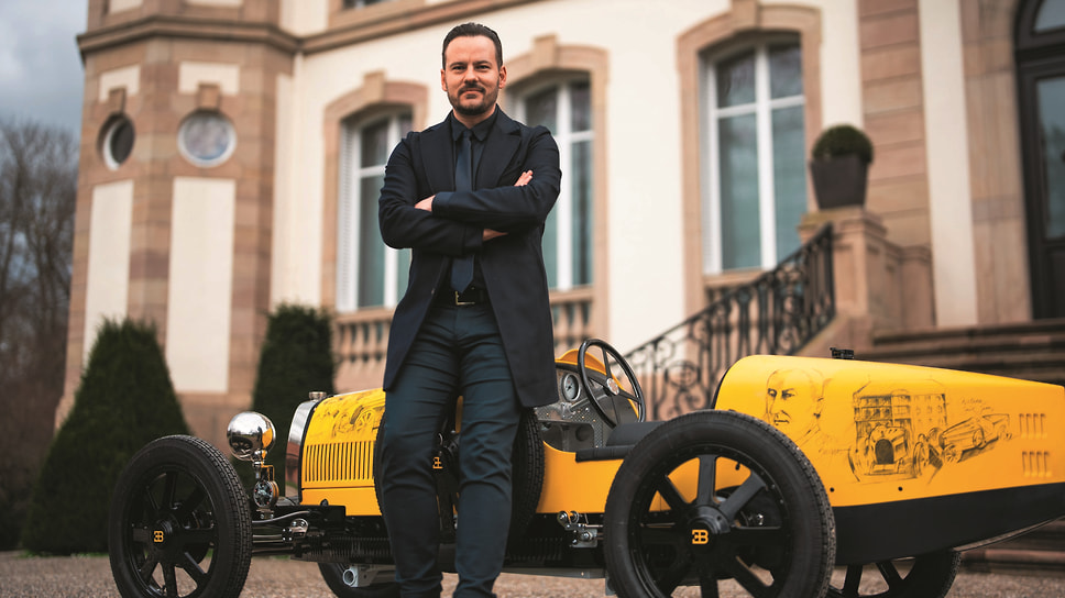 Яша Штрауб, ведущий дизайнер в Bugatti