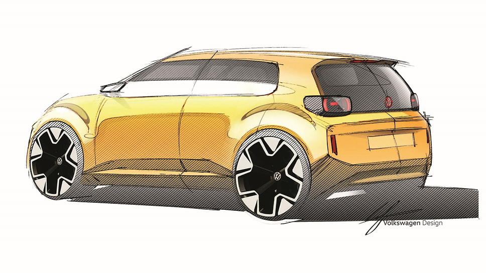 Эскиз Volkswagen ID. EVERY1