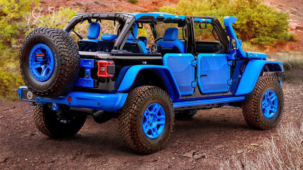 Jeep Wrangler 4xe Mopar Blueprint Concept