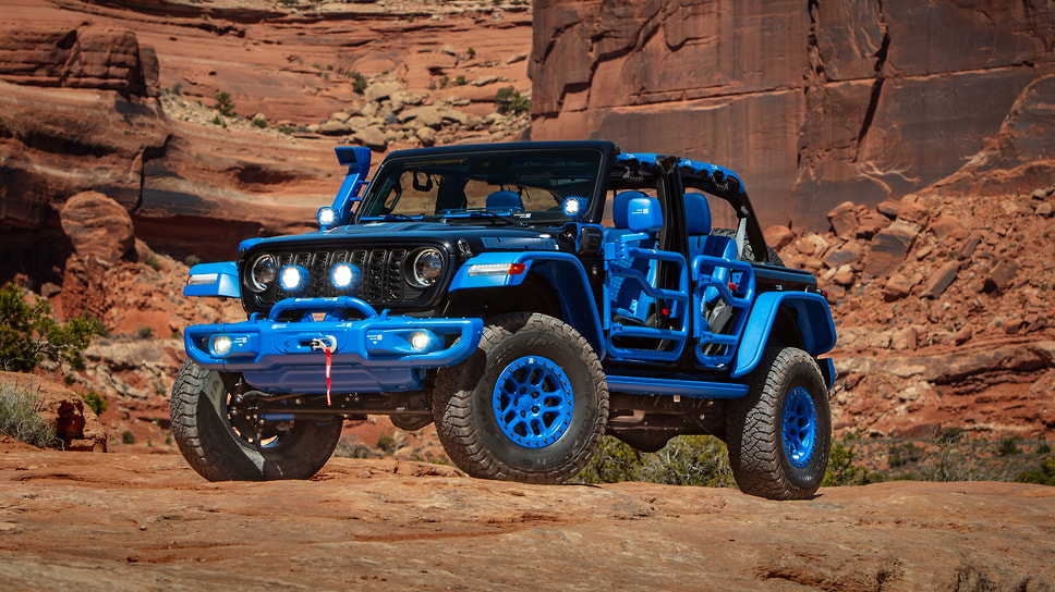 Jeep Wrangler 4xe Mopar Blueprint Concept