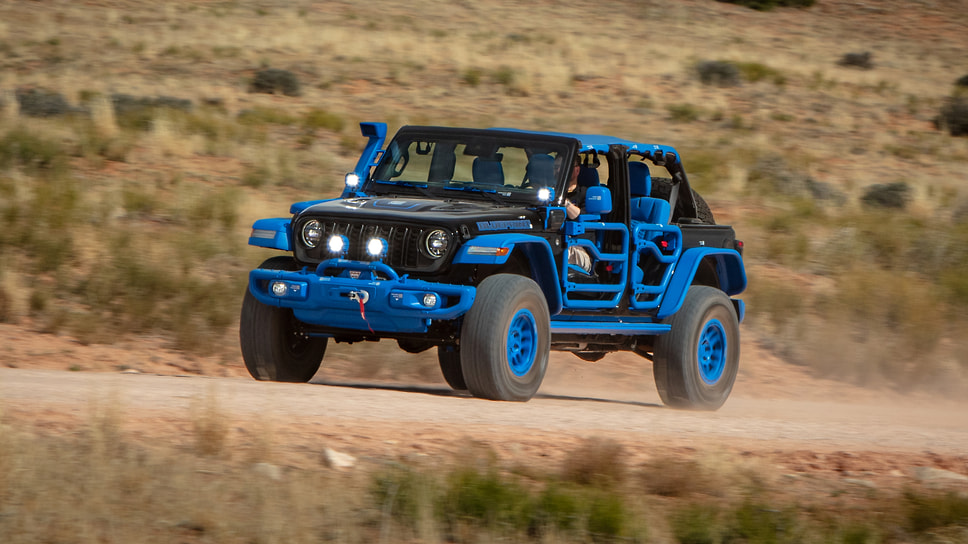 Jeep Wrangler 4xe Mopar Blueprint Concept