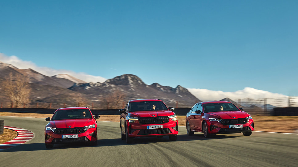 Skoda Kodiaq RS (в центре)